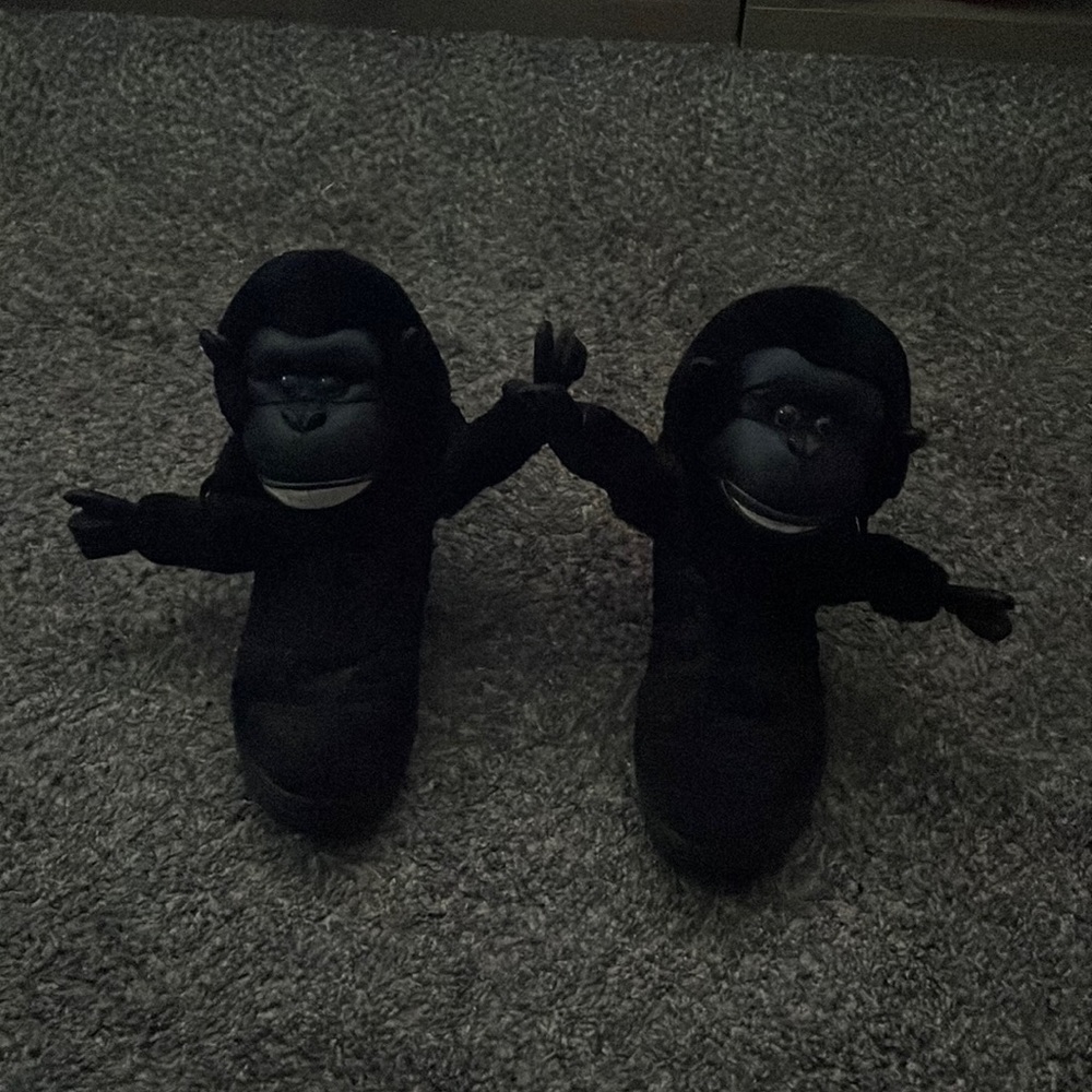 I’m selling my Black Jeremy Scott’s Gorilla Tennis Shoes